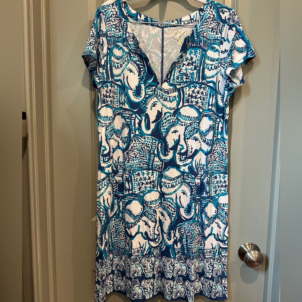 Lilly Pulitzer elephant sophiletta dress